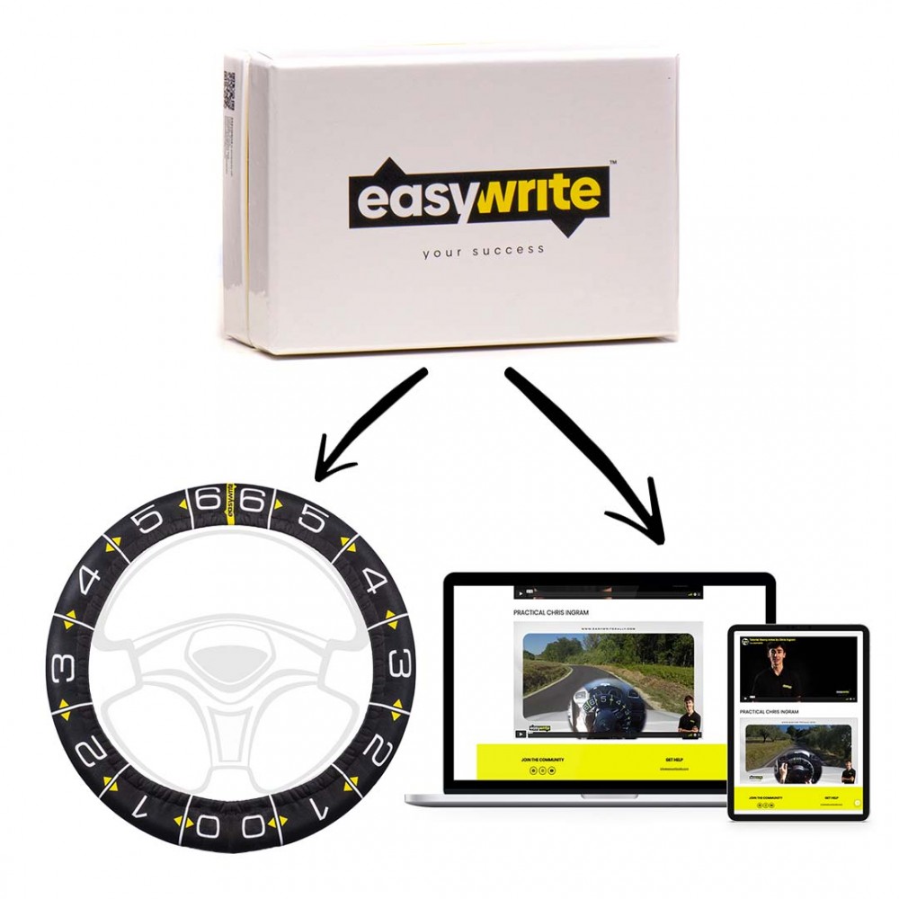 EASYWRITE STEERING WHEEL COVER + TUTORIAL